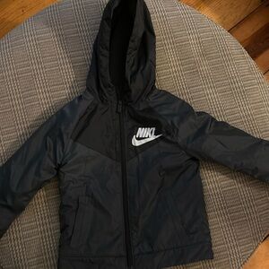 Boys Nike Jacket fleece lined Windbreaker 4t